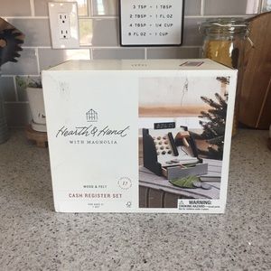 Last One! Hearth & Hand Toy Cash Register Set